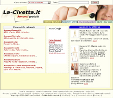 la-civetta - sito di annunci gratuiti