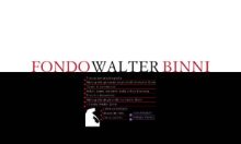 Fondo Walter Binni