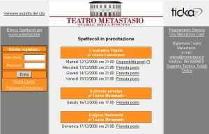 Metastasio CARD con il sistema tick@