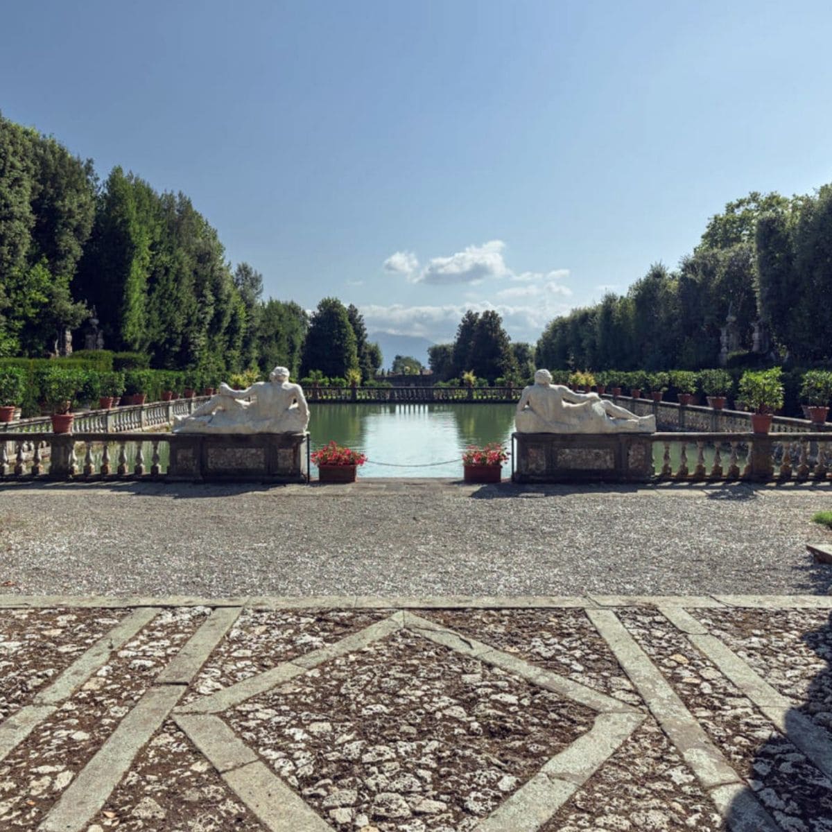 ticka- photograph of the Monumental Complex Villa di Marlia